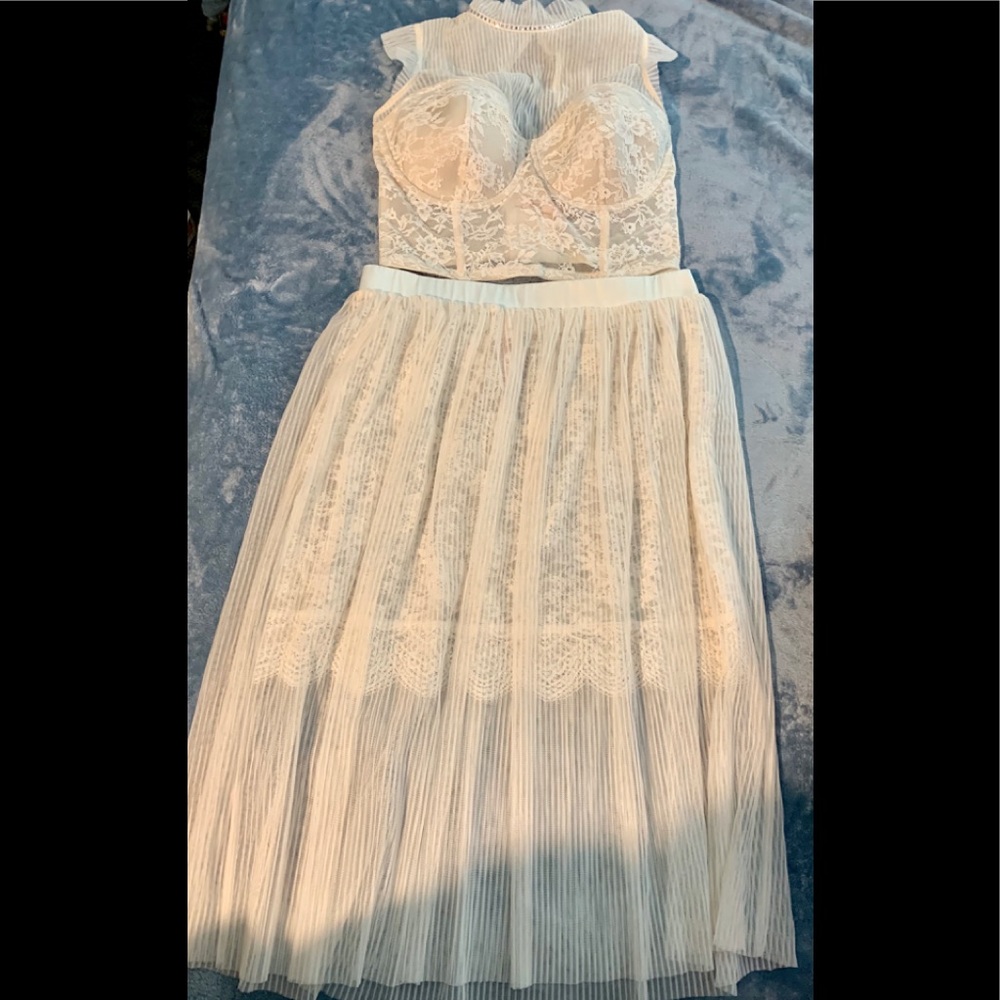 Victoria Secret Bustier and Skirt set.